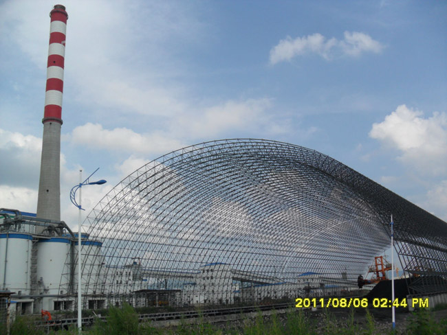 水泥厂网架