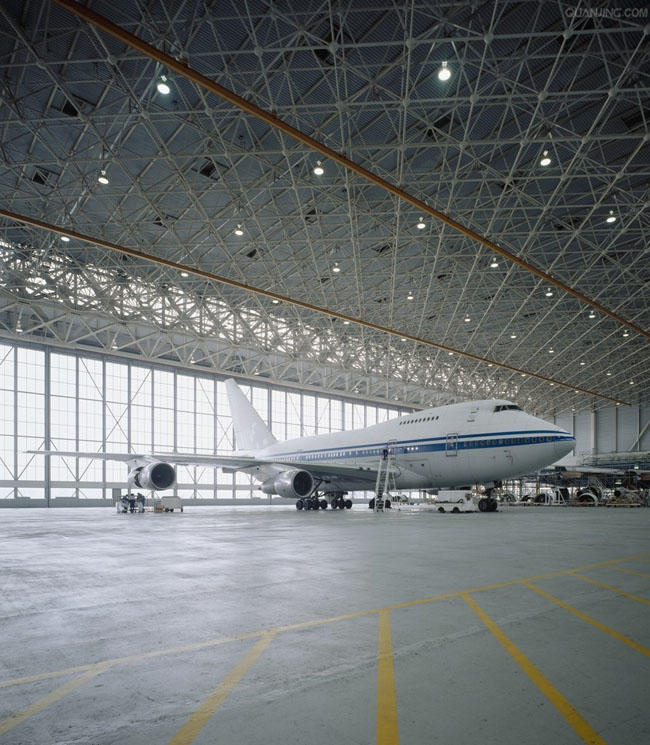 航空机库网架案例